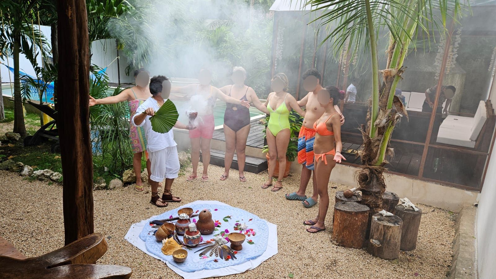 Ceremonia de temazcal