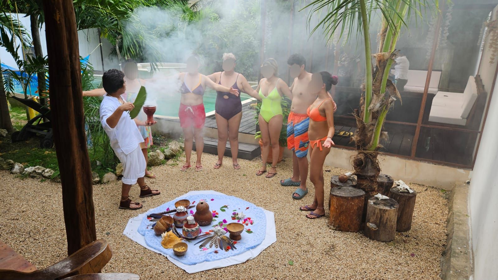 Temazcal ceremonia