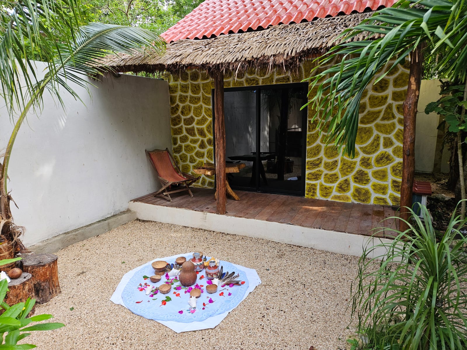 Temazcal fuego