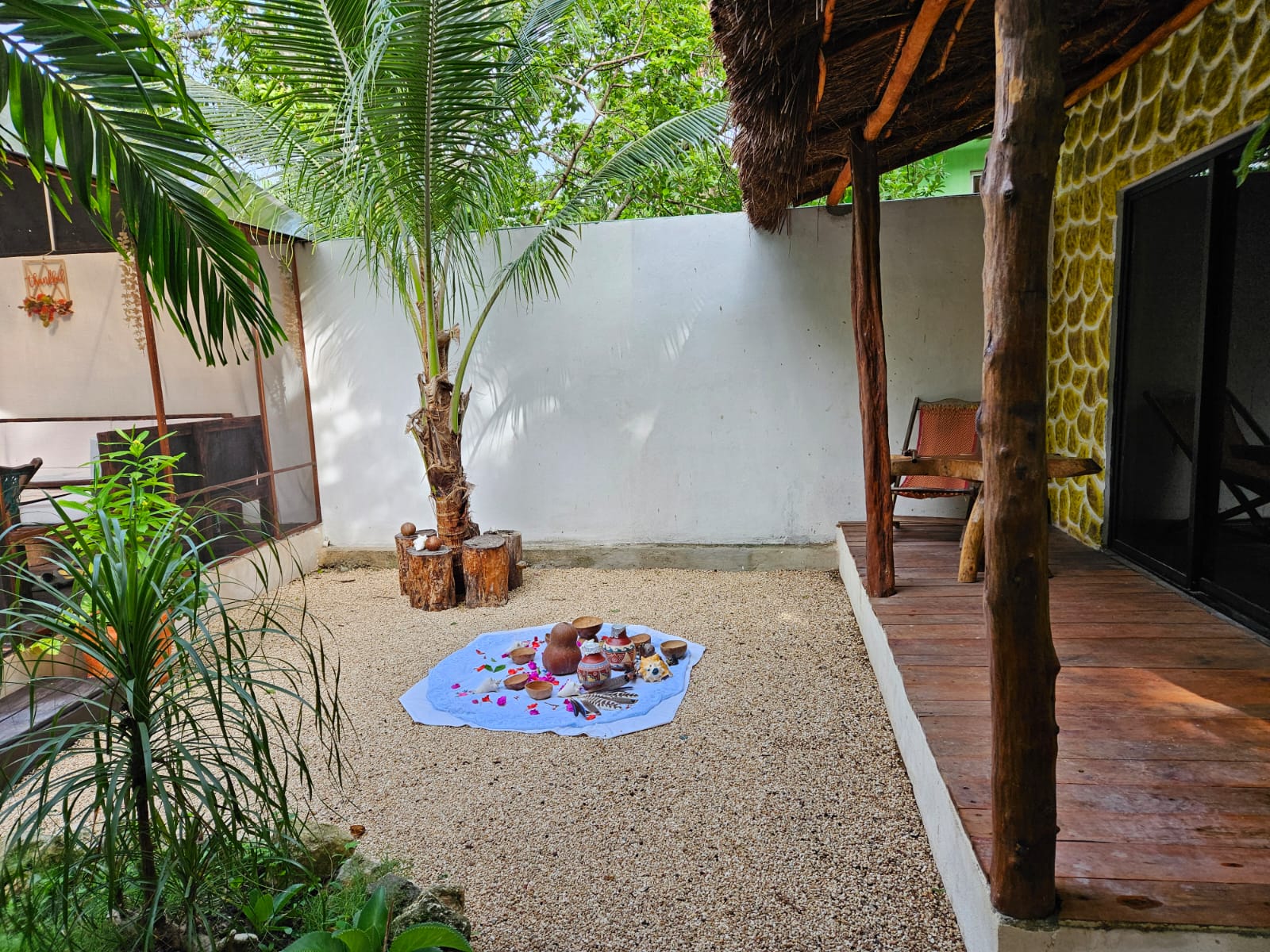 Temazcal vapor