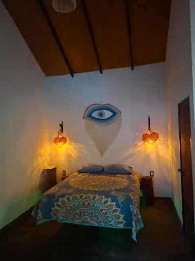 Interior de Cabaña Colibrí