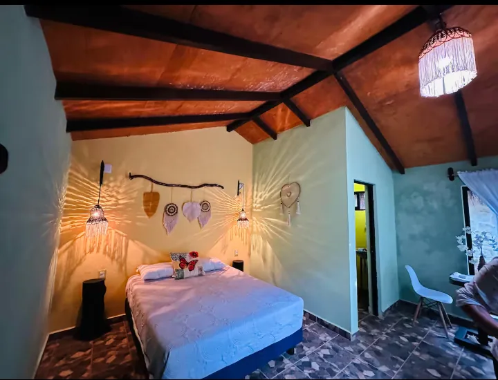 Interior de Cabaña Loro